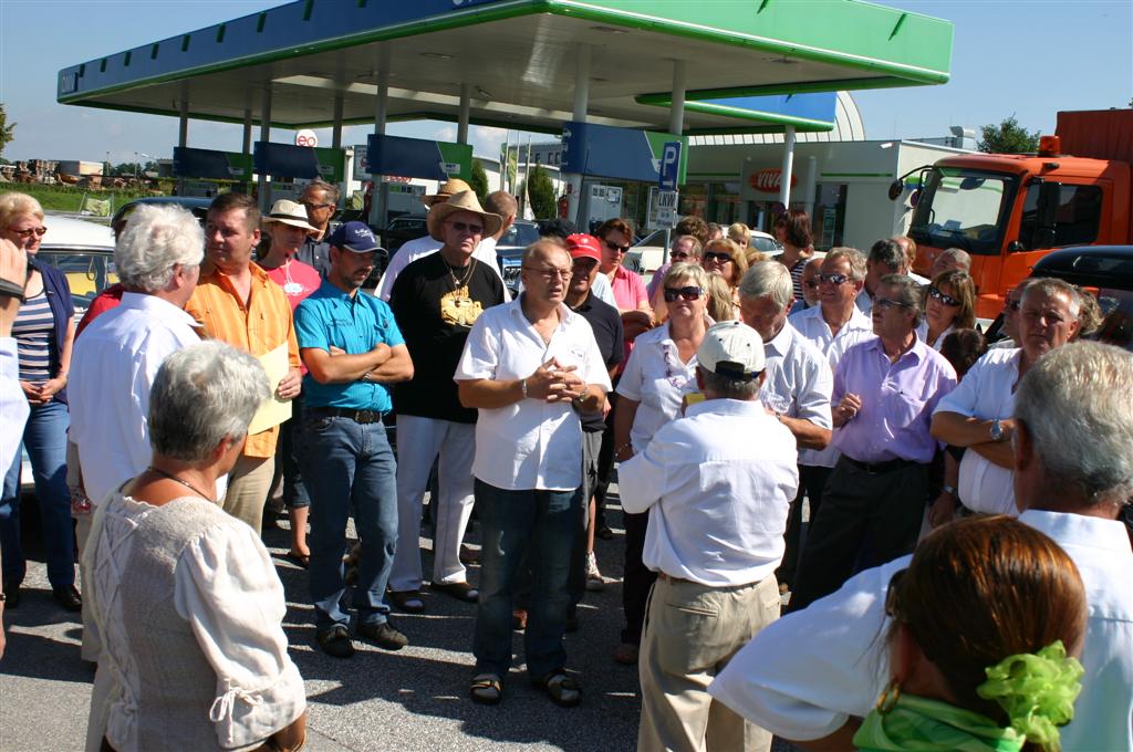 2010-08-08 Oldtimertreffen beim Clubkollegen Kranz